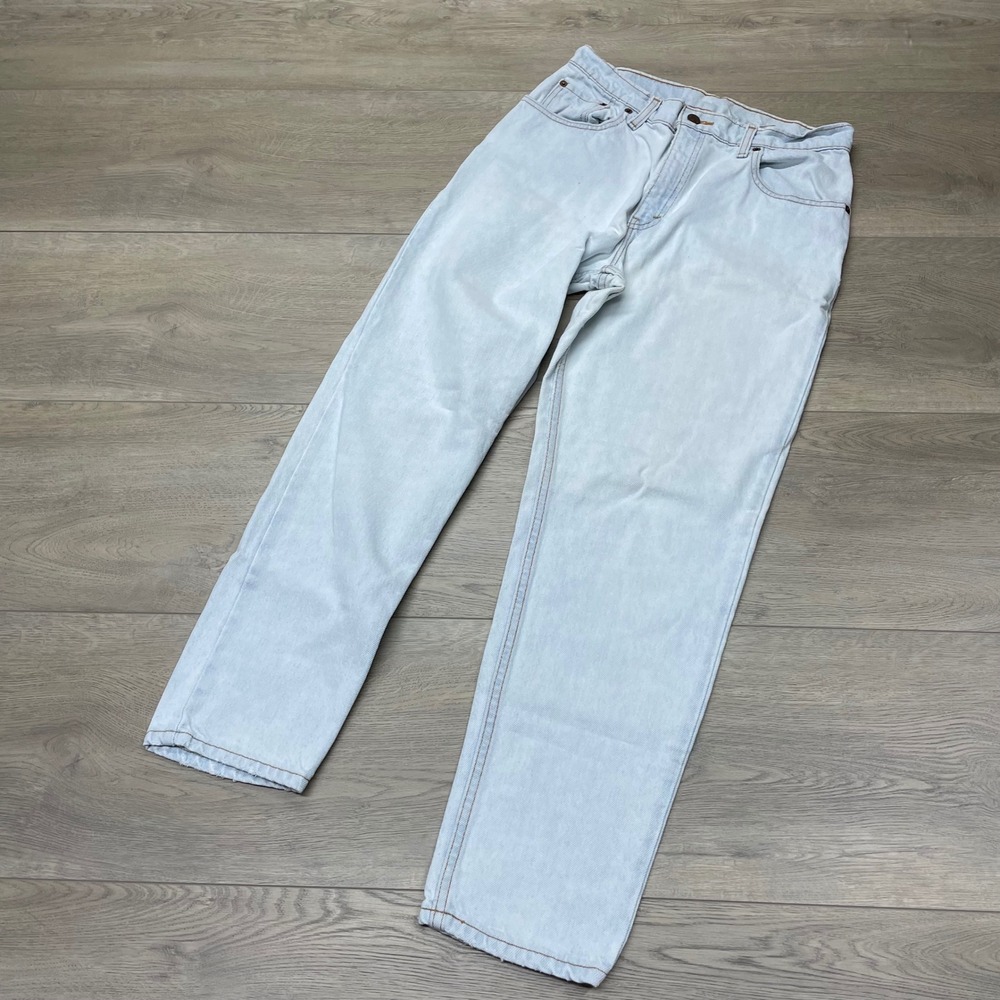 Levi's 550 Relaxed Fit Tapered Leg Jeans Women 11 Short Light Wash Blue Vintage